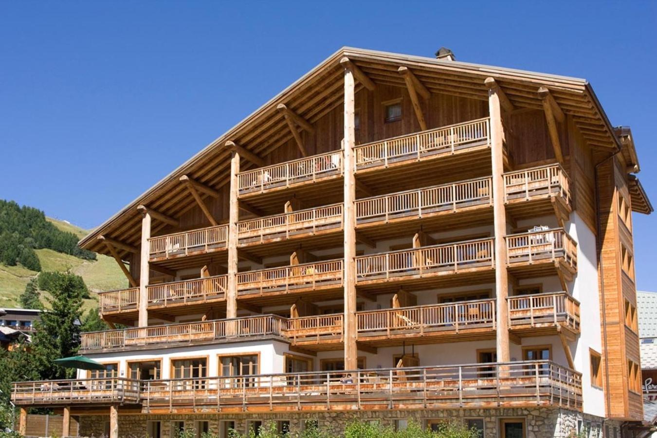 Vacanceole - Residence Cortina Les Deux Alpes Exterior foto